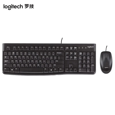 罗技 LOGITECH MK120 键鼠套装 黑色