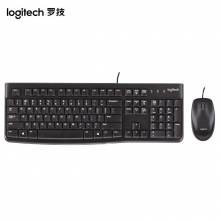 罗技 LOGITECH MK120 键鼠套装 黑色
